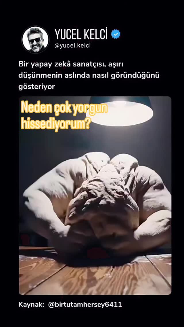Nasıl 
dinlenebilirsin ki?