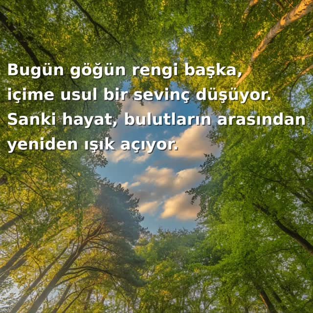Bazı günler içimize iyi gelen şey, 
sadece gökyüzündeki parlak  bir aydınlık olur. 

Bugün kalbine ferahlık, 
ruhuna hafiflik, 
içine bahar değsin. 

#iyilesme #bahar #mutluluk #aydınlık #yaşamak